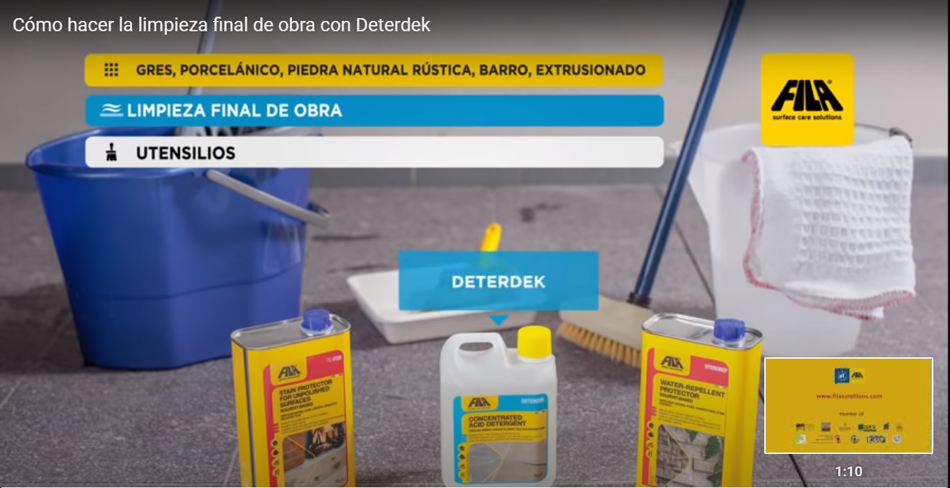 Limpeza de final de obra com DETERDEK