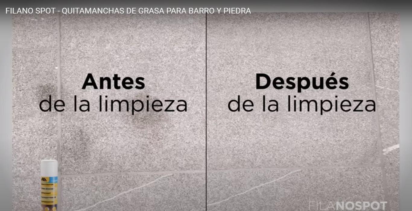 Retire manchas de gordura com FILA NOSPOT