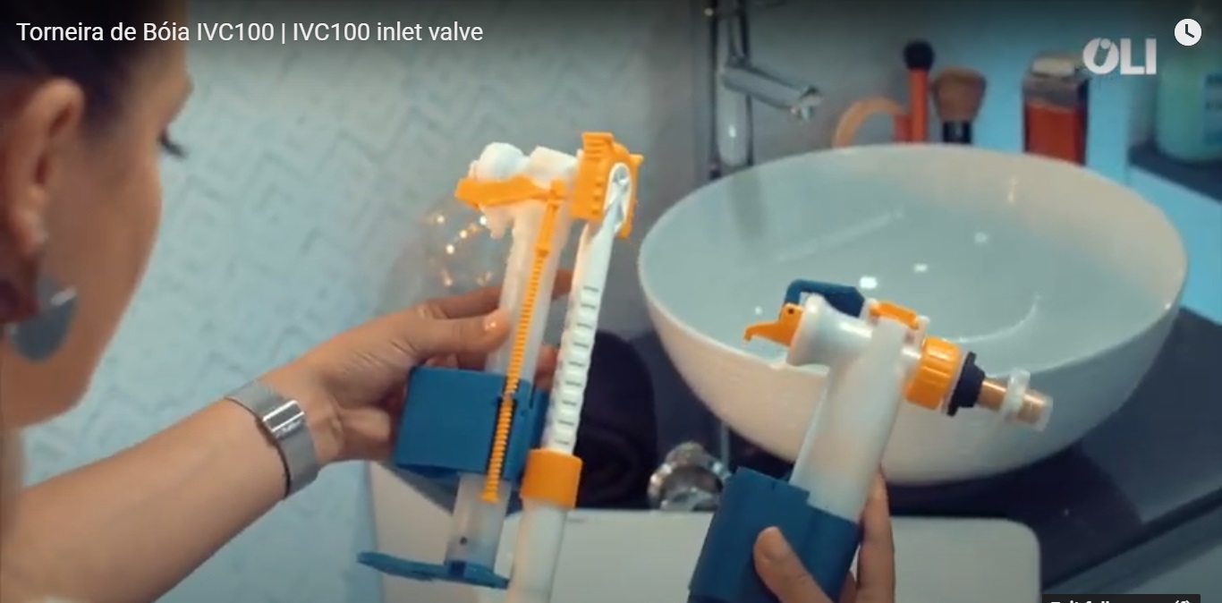 Torneira e bóia IVC100